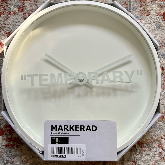 Off White x Virgil Abloh x IKEA clock NEW - Picture 4 of 4